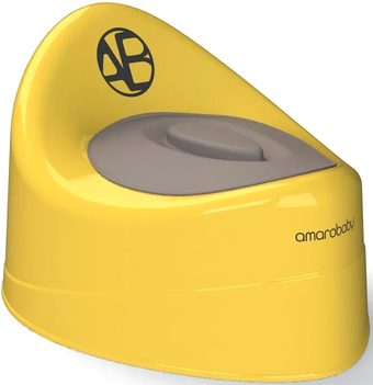 Детский горшок Amarobaby Fort AB221102F/04 (желтый)