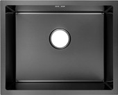 Кухонная мойка ARFEKA ECO AR 550*450 BLACK PVD NANO