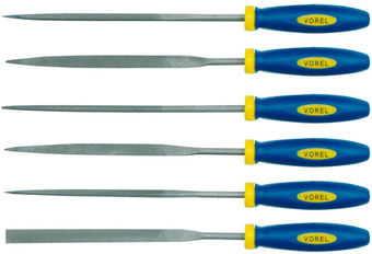Набор напильников Vorel 25352 (6 предметов)