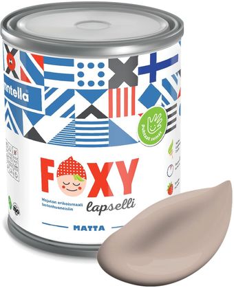 Краска Finntella Foxy Lapselli Matte Kukka F-50-1-1-FL220 0.9 л (бежевый)