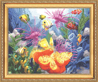 Набор для вышивания Золотое руно Мальдивы ПМ-008