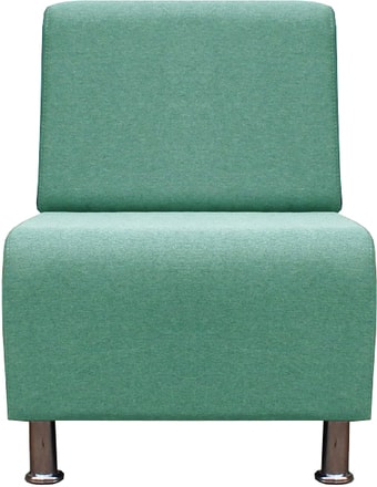 Интерьерное кресло Brioli Руди (рогожка, J14 голубой)