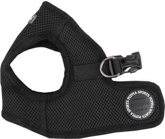 Шлейка-жилетка Puppia Soft Vest PAHA-AH305-BK-3L (черный)