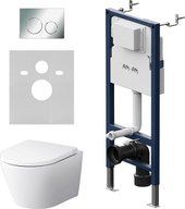 Унитаз подвесной AM.PM Prime Fit IS90151.741701 (с кнопкой смыва)