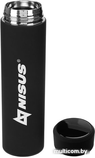 Термос Nisus N.TM-049-B 0.45л (черный)