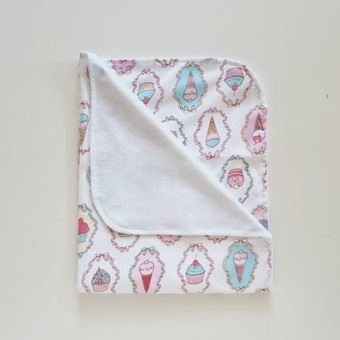 Пеленка многоразовая Sofi 626 60x75 (белый/розовый)