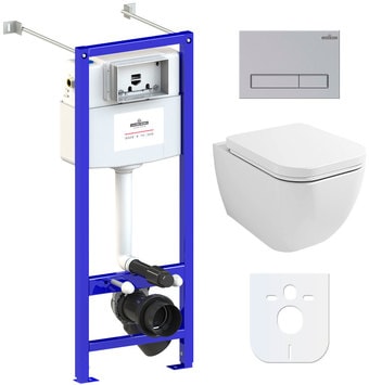 Унитаз Lavinia Boho Relfix One Compacto 6 в 1 77050147