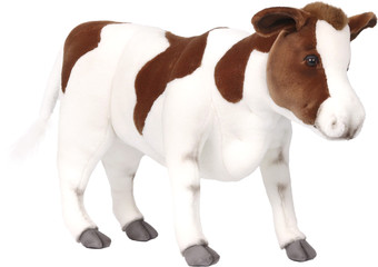 Классическая игрушка Hansa Сreation Теленок коричневый 4983 (52 см)