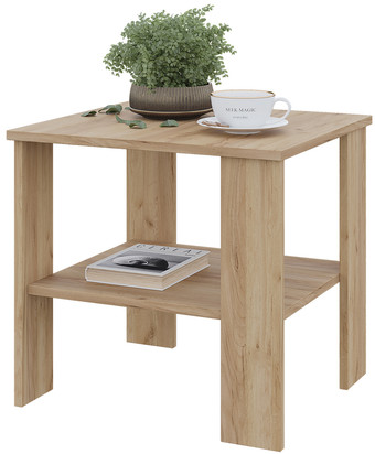 Журнальный столик Горизонт Асти 12АСЖДЗ (дуб золотой крафт)