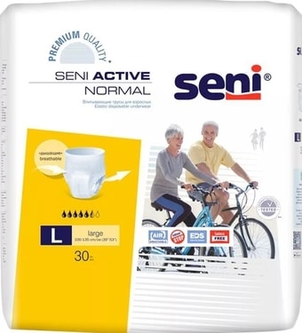Трусы-подгузники Seni Active Normal L (30 шт)