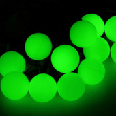Гирлянда Luazon Шарики большие Led-100 (10 м, зеленый) [185541]