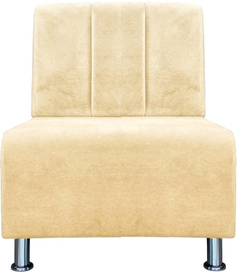 Интерьерное кресло Brioli Руди П (велюр, B2 бежевый)