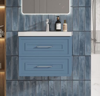 Cersanit Тумба под умывальник Classic 60 69088 (голубой матовый)