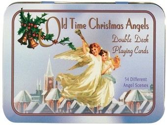 Настольная игра U.S. Games Systems Old Time Christmas Angels Deluxe Double Bridge Deck CDA108