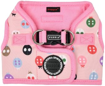 Шлейка-жилетка Puppia Lady Beetle-B PAWA-HB1957-PK-S (розовый)