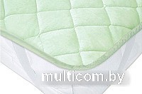 Защитный наматрасник Vegas Protect Cotton S4 200x200 (фисташковый)