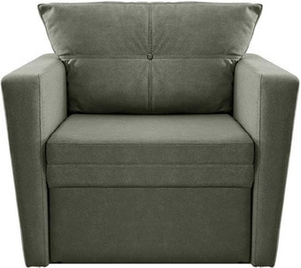 Кресло-кровать Brioli Пино К (рогожка, J20 серый)