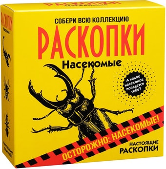 Набор для опытов Bumbaram Раскопки. Насекомые dig-19