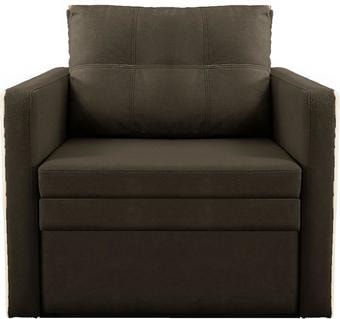 Кресло-кровать Brioli Пино П (рогожка, J5 коричневый)