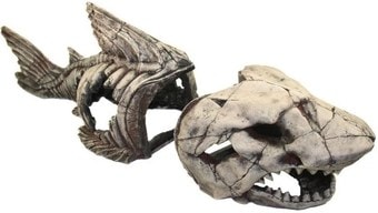 Декорация DekSi Скелет рыбы №999