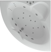 Ванна Aquatek Поларис 1 140x140 (с каркасом и экраном)