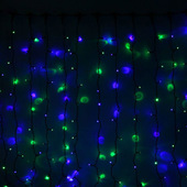 Световой дождь Luazon Занавес (2x6 м, RG/RB) [1080285]