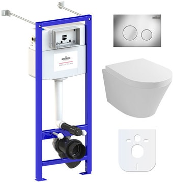 Унитаз Lavinia Boho Relfix Biore Rimless 6 в 1 77050186