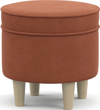 Пуфик Нижегородмебель Лора ТП 332 (ультра терра кирпичный)
