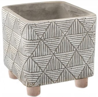 Кашпо Polnix 05.147.14 (серый)