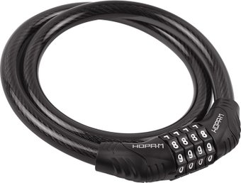 Тросовый велосипедный замок Нора-М №21 (ф12x650мм)