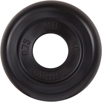 Диск MB Barbell Стандарт 26 мм (1x0.75 кг)
