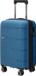 Чемодан-спиннер Pride РР-203 (M, синий)