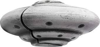 Декорация Laguna НЛО на магните 17x17x6,7 см