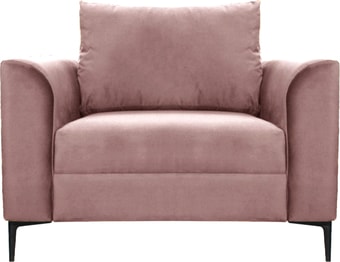 Интерьерное кресло Brioli Марк (велюр, B38 лиловый)