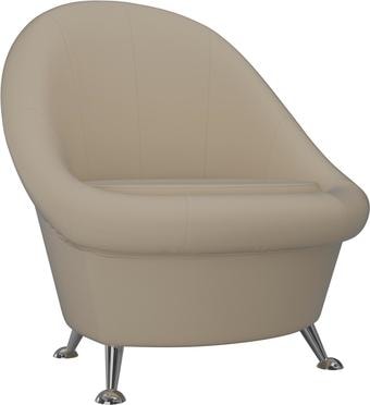 Интерьерное кресло Mebelico 252 28238 (экокожа, бежевый)