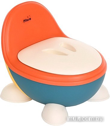 Детский горшок Pituso Комфорт FG3110 (оранжевый)