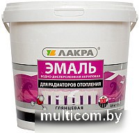 Лакра Акриловая для радиаторов 0.9 кг (белый глянец)