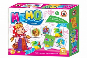 Настольная игра Русский стиль Мемо Сказки RS-03450