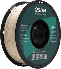 Пластик eSUN ePLA-LW 1.75 мм 1000 г (натуральный)