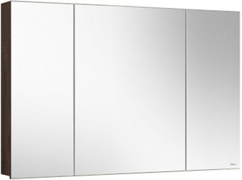 Belux Шкаф с зеркалом Стокгольм ВШ 100 (194, орех карини натуральный)