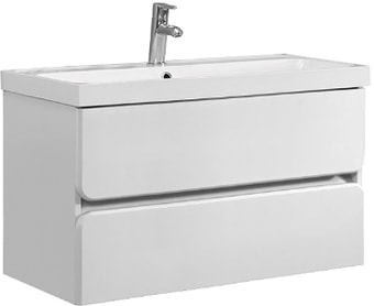 Belux Тумба под умывальник Париж НП 90-02 (белый)