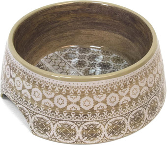 Миска TarHong Moroccan Wood 590 мл (древесный с рисунком)