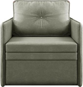 Кресло-кровать Brioli Пино О (рогожка, J20 серый)