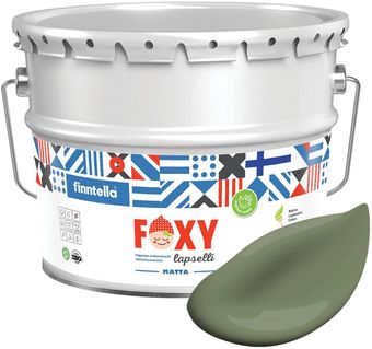 Краска Finntella Foxy Lapselli Matte Puisto F-50-1-9-FL268 9 л (зеленый)