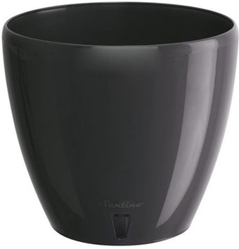 Кашпо Santino Deco Twin 4 л (антрацит)