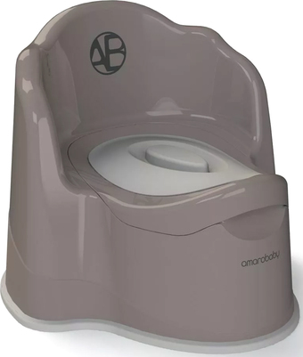 Детский горшок Amarobaby Ergonomic AB221103Er/11 (серый)