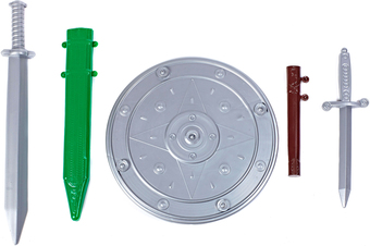 Игровой набор рыцаря Строим вместе счастливое детство Спартанец-2 5258