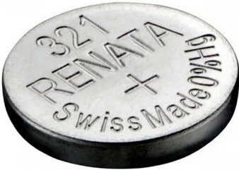 Батарейка Renata SR321/SR616SW 1.55V 13mAh 6.8x1.6mm