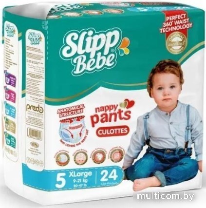 Трусики-подгузники Slipp Bebe Pants XL EP-305 (24 шт)