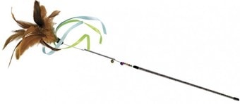 Игрушка для кошек Triol Удочка-дразнилка гибкая Ленточки C4024 70 см